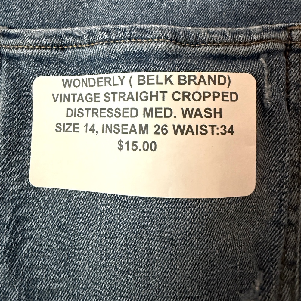WONDERLY SIZE 14